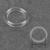 Кольцо для бретелей, пластиковое, 10 мм, 100 шт, цвет прозрачный