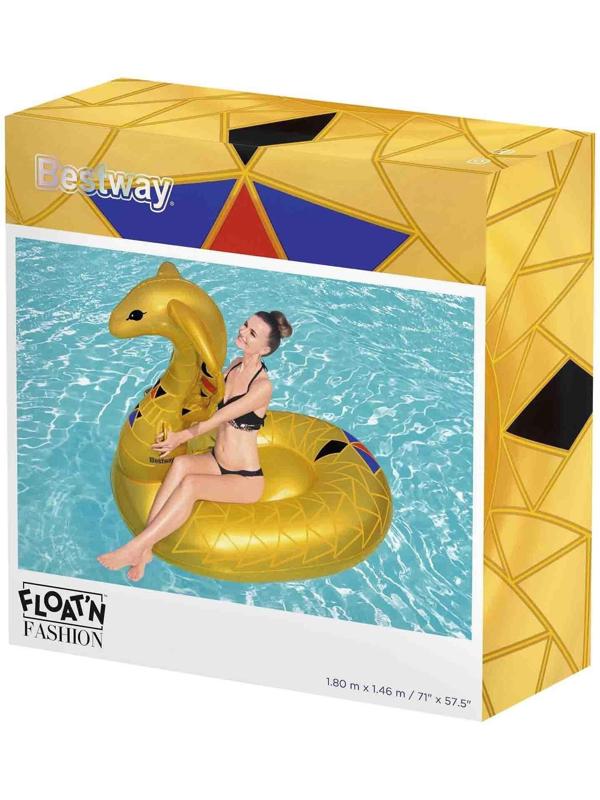 Плот надувной для плавания «Золотая кобра», 180 x 146 см, 41445 Bestway
