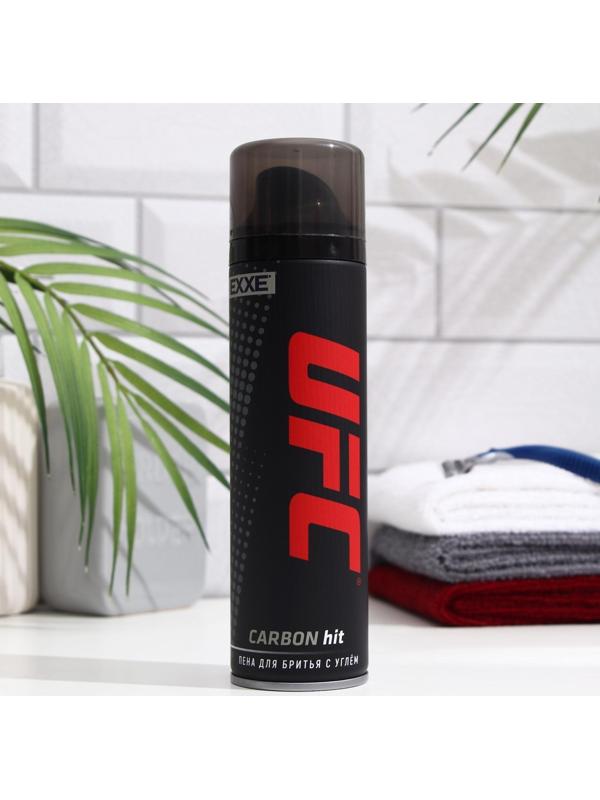 Пена для бритья UFC x EXXE Carbon hit, с углём, 200 мл