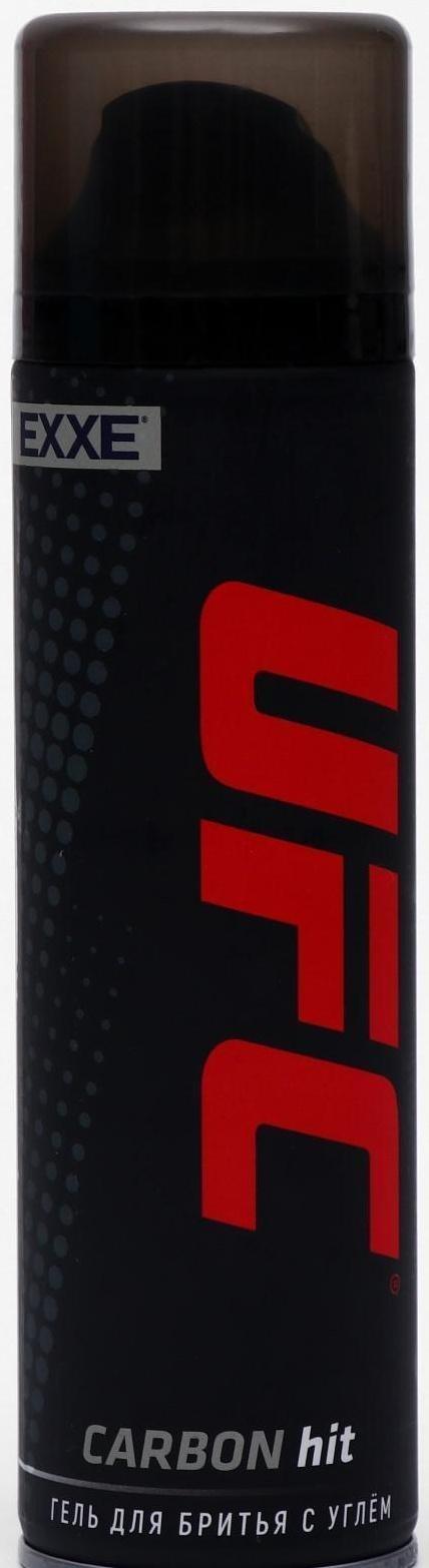 Гель для бритья UFC x EXXE Carbon hit, с углём, 200 мл