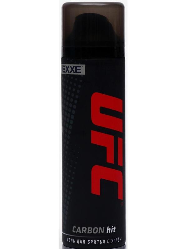 Гель для бритья UFC x EXXE Carbon hit, с углём, 200 мл