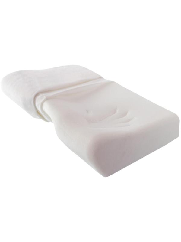 Ортопедическая подушка OrtoCorrect Premium 1 Plus, одна выемка под плечо, 54х34 см, валики 14/10 см