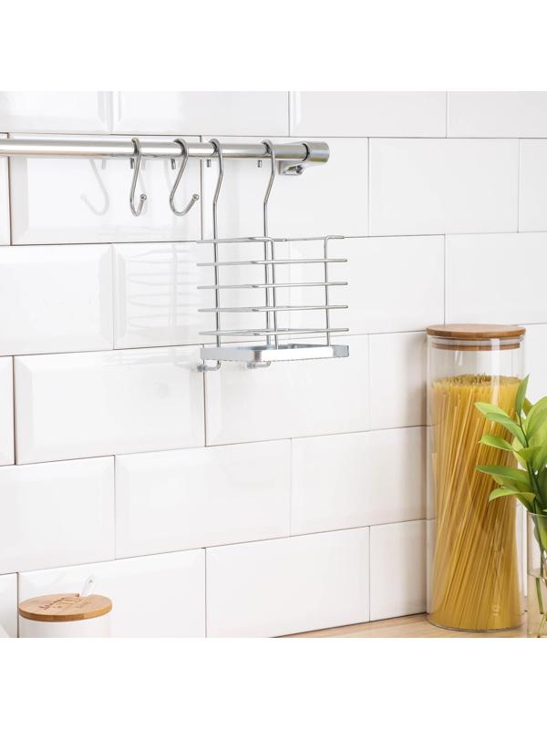 Рейлинговая система для кухни Tekno-tel, 6 предметов, цвет хром