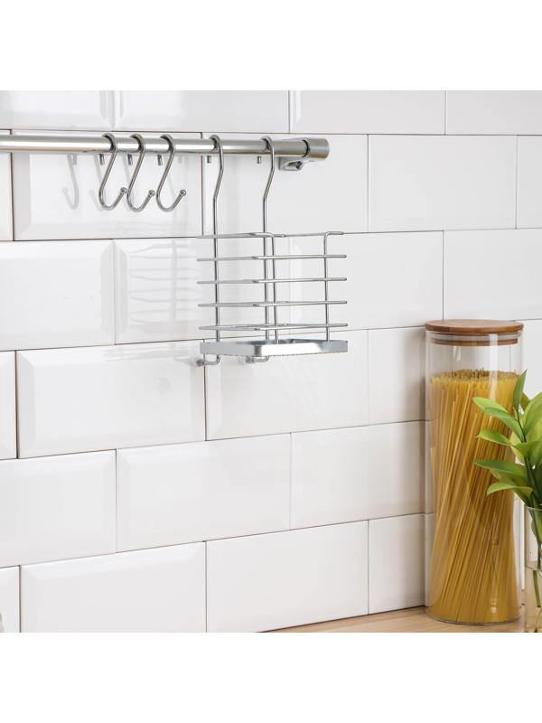 Рейлинговая система для кухни Tekno-tel, 7 предметов, цвет хром