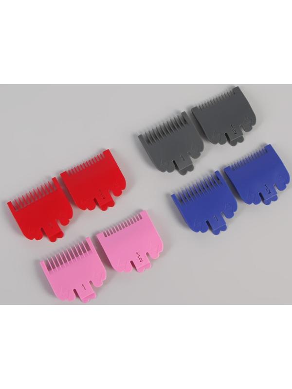 Насадки на машинку для стрижки волос, 4,8 × 5 см, 2 шт, цвет МИКС