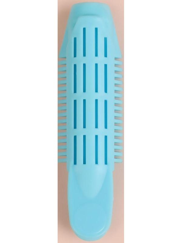 Бигуди-зажим для чёлки, d = 1,8 см, 10 см, цвет МИКС