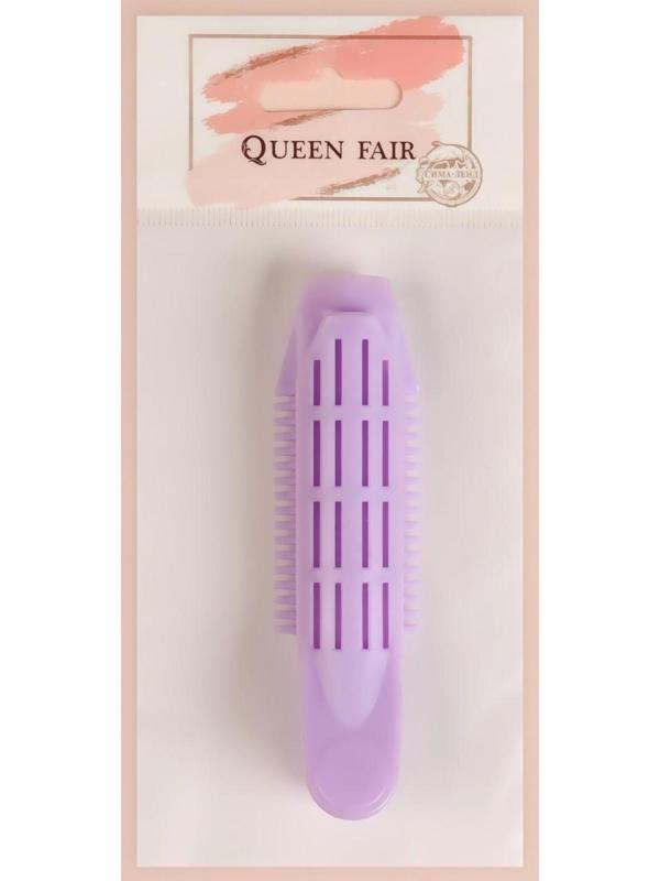 Бигуди-зажим для чёлки, d = 1,8 см, 10 см, цвет МИКС