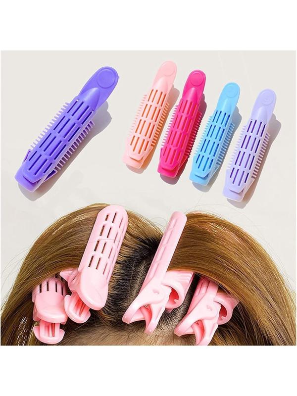 Бигуди-зажим для чёлки, d = 1,8 см, 10 см, цвет МИКС