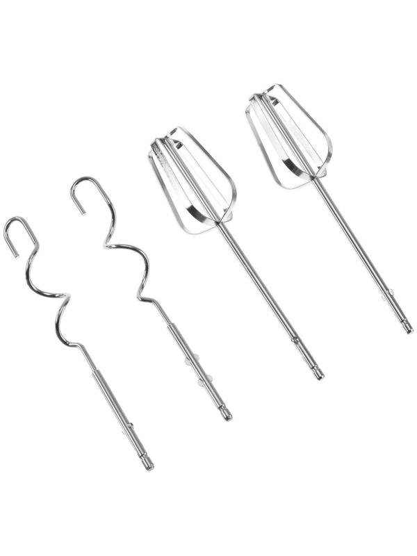 Миксер WILLMARK WHM-6023ST, ручной, 400 Вт, 5 скоростей, 2 насадки, подставка, оранжевый