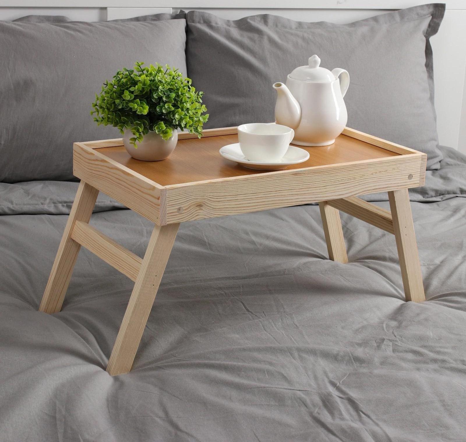 Столик для завтрака складной, 50×30см