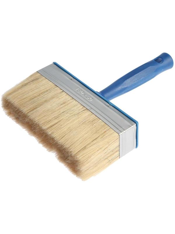 Кисть-макловица ТУНДРА, смешанная щетина, пластиковая рукоятка, 50х180 мм