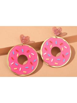 Серьги пластик 