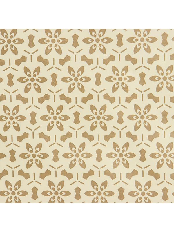 Клеёнка столовая на нетканой основе Доляна «Руби», ширина 137 см, рулон 20 м, цвет бежевый