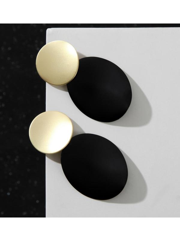 Серьги металл 