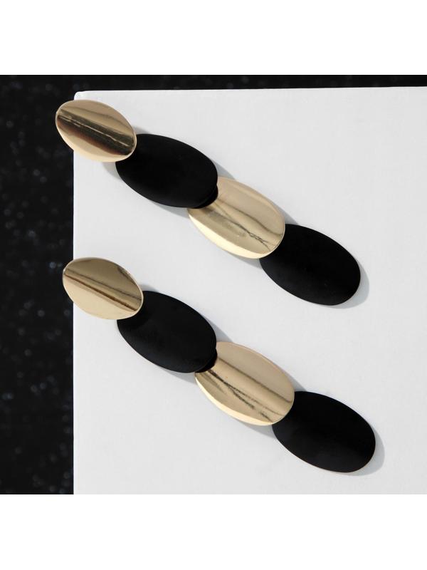 Серьги металл 