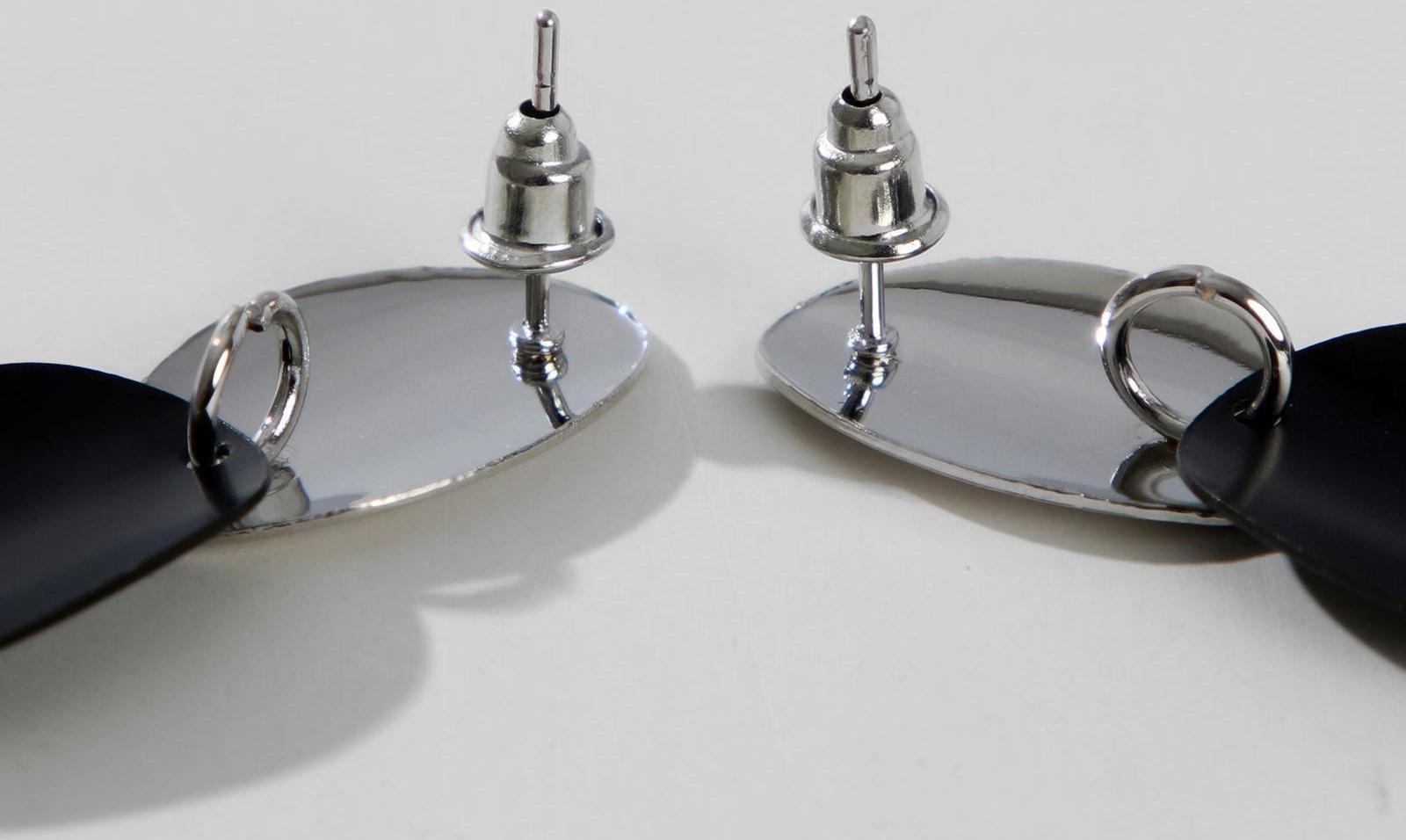 Серьги металл 