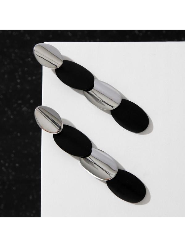 Серьги металл 