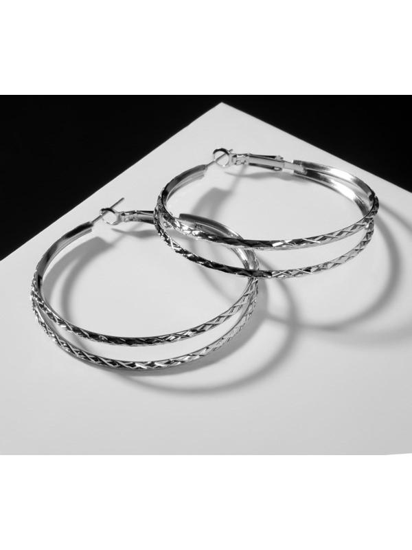 Серьги-кольца 