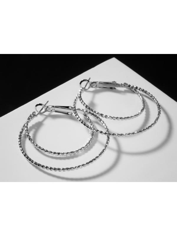 Серьги-кольца 