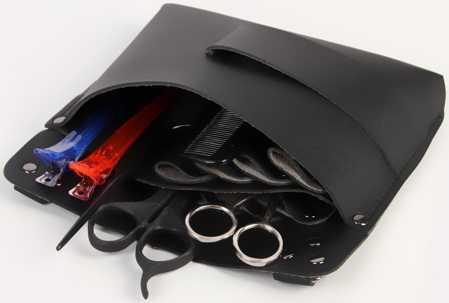 Сумка для мастера 19 × 18,5 см, длина ремня 105 см, цвет чёрный