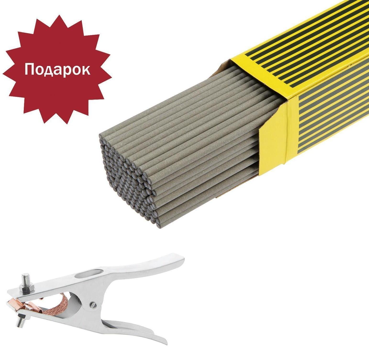 Электроды ESAB ОК 46, d=4 мм, 450 мм, 6.6 кг + ПОДАРОК