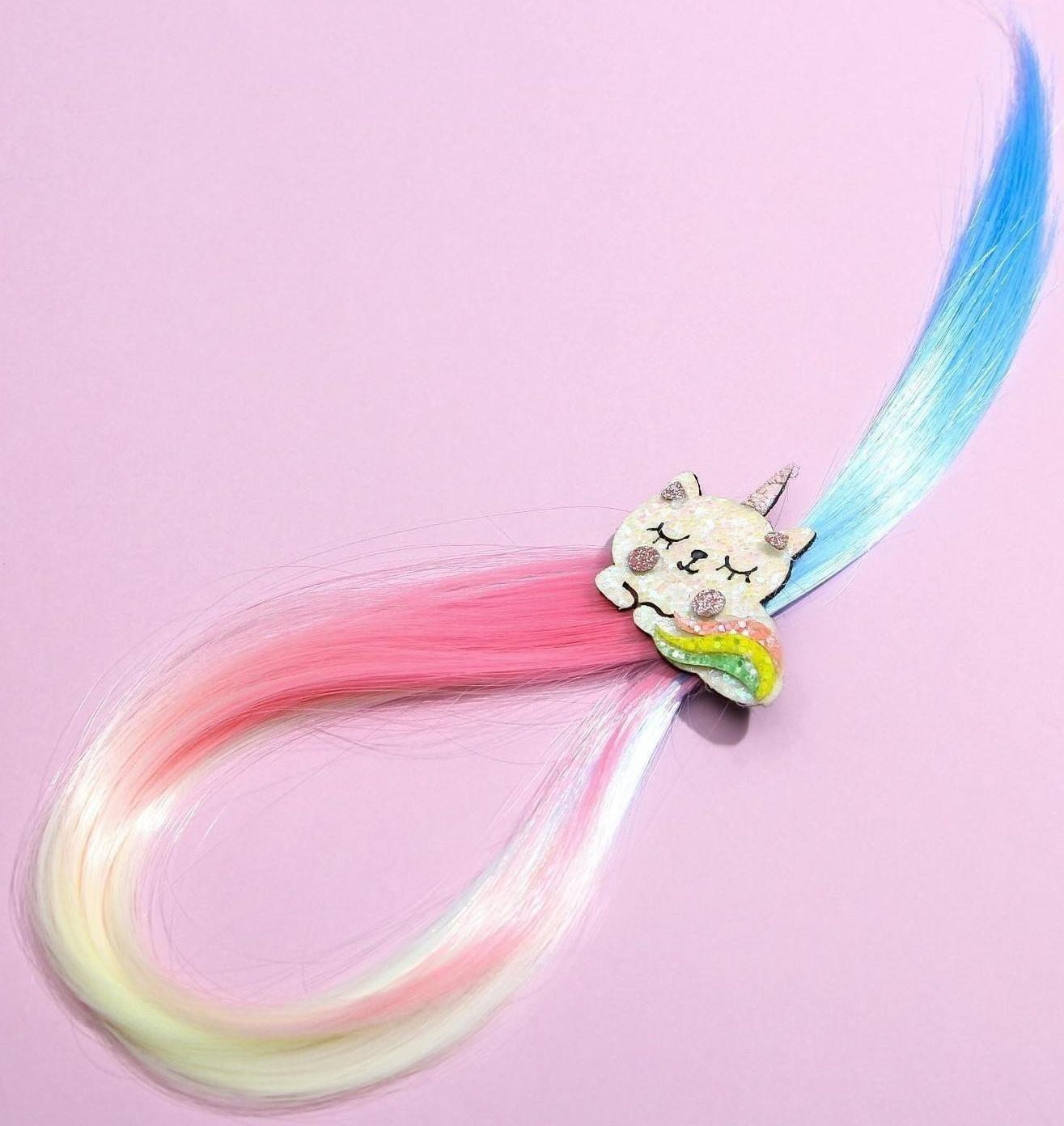 Цветная прядь для волос «Ты чудо!»