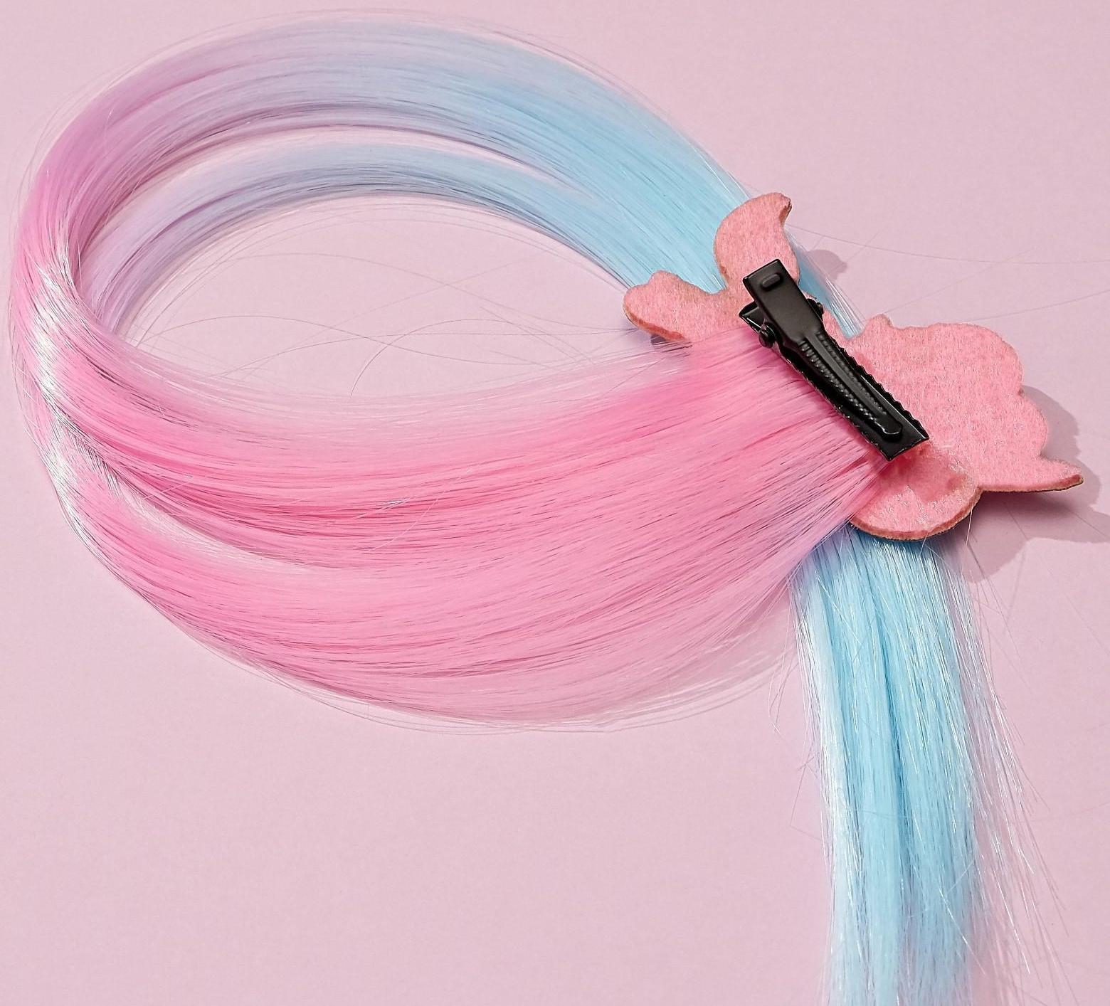 Цветная прядь для волос «Сияй»