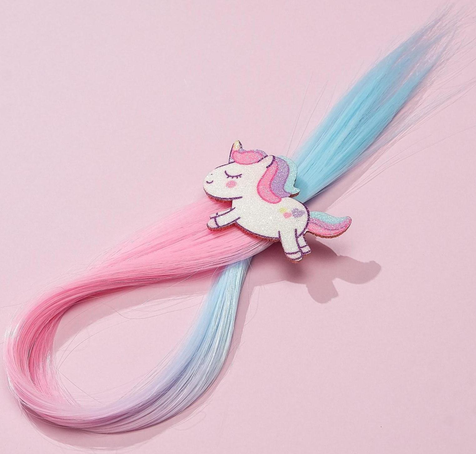 Цветная прядь для волос «Сияй»