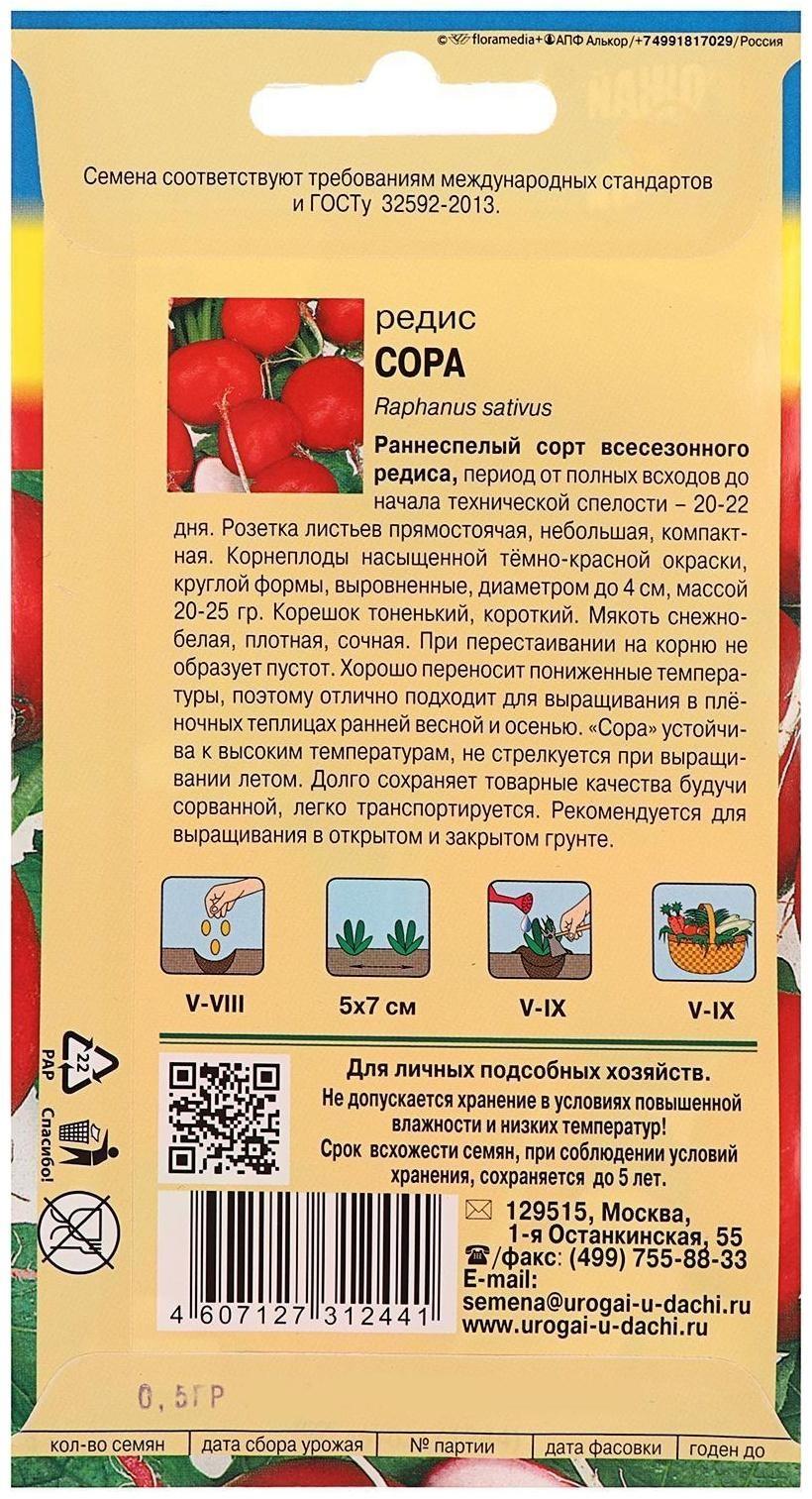 Семена Редис 