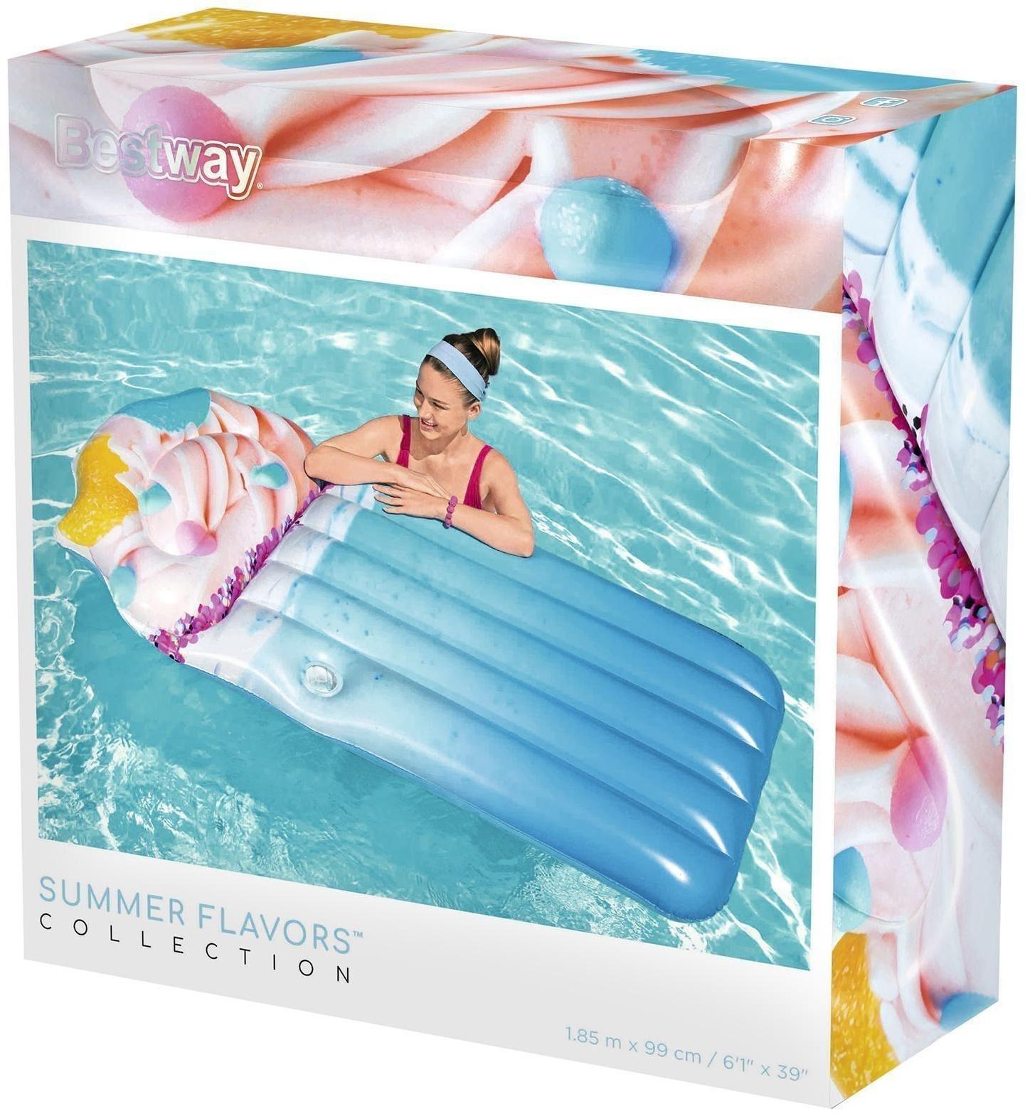 Матрас для плавания «Мороженое», 185 x 99 см, 43397 Bestway