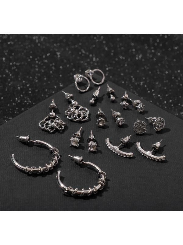 Серьги набор 9 пар 