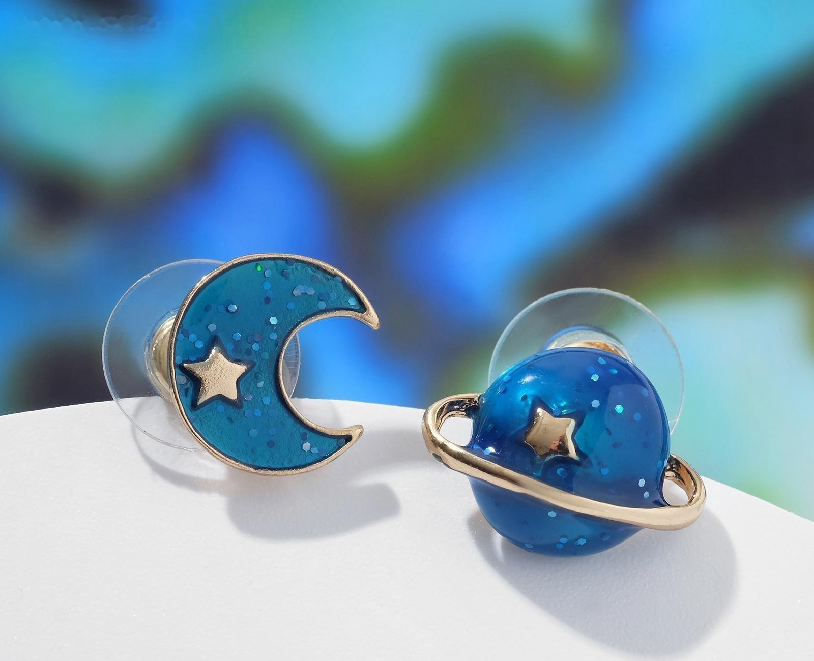 Серьги эмаль 