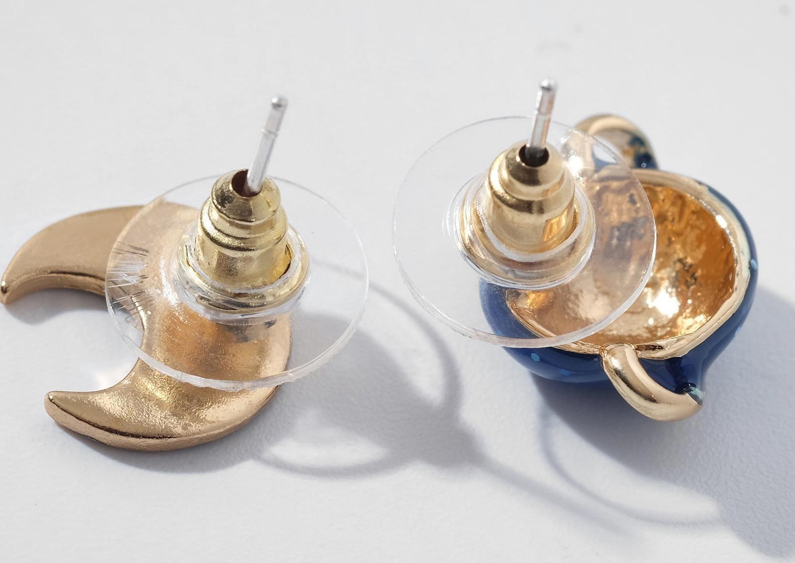 Серьги эмаль 