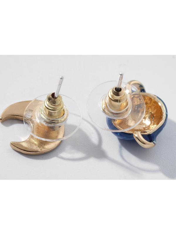 Серьги эмаль 