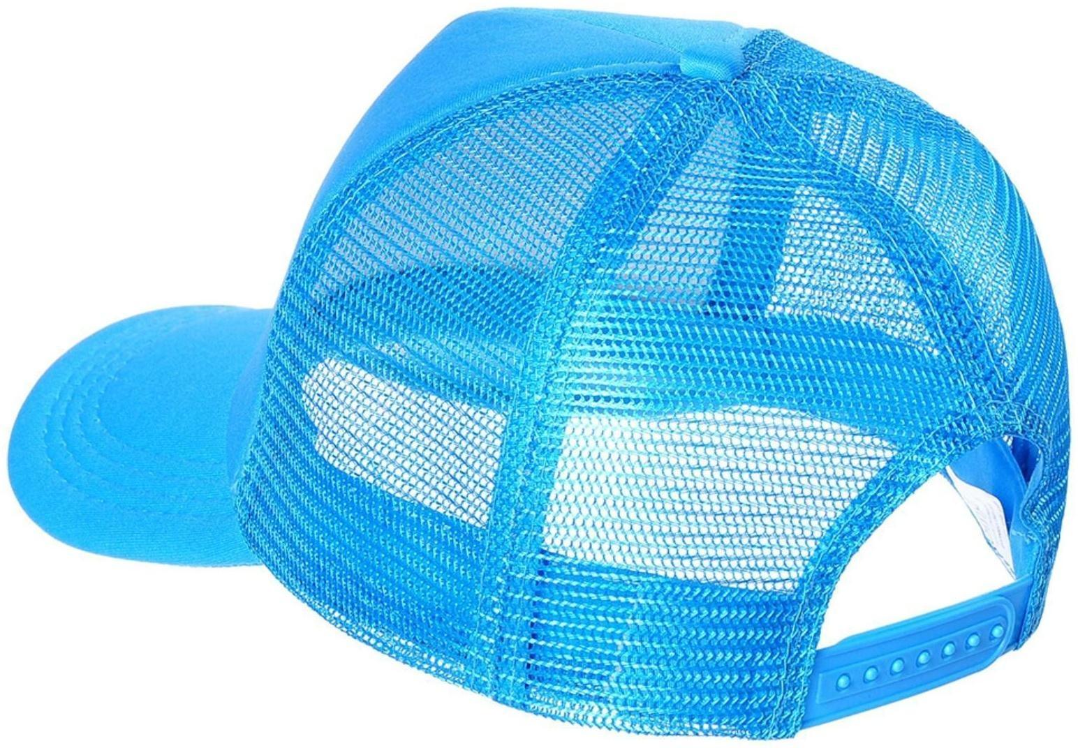 Бейсболка, цвет голубой, размер 56-58