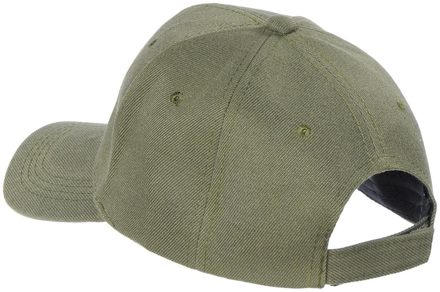 Бейсболка, цвет тёмно-зелёный, размер 56-58