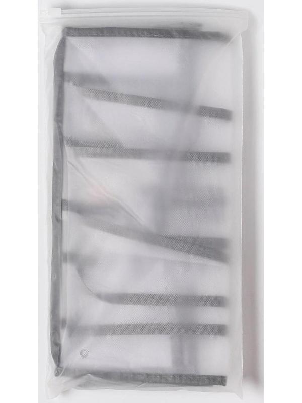 Органайзер для хранения белья «Пыльца», 7 ячеек, 32×12×12 см, цвет серый