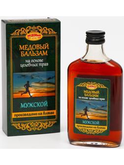 Медовый бальзам «Мужской» алтайский, 250 мл