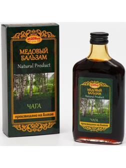 Медовый бальзам «Чага» алтайский, 250 мл