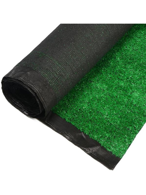 Газон искусственный, ворс 10 мм, 2 × 10 м, светло-зелёный