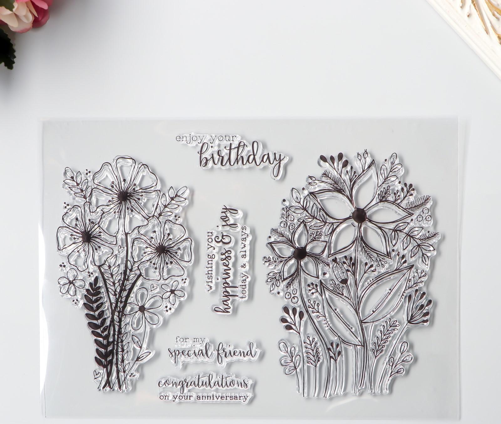 Штамп для творчества силикон 