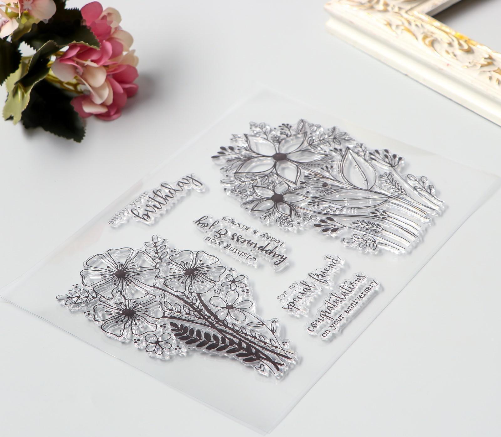 Штамп для творчества силикон 