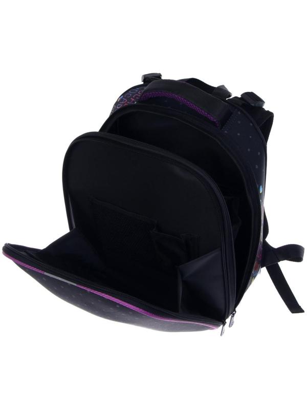 Рюкзак каркасный школьный 38 х 30 х 16 см, эргономичная спинка, Stavia 