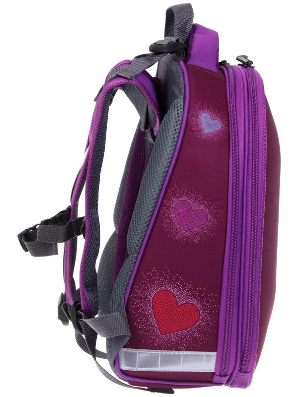 Рюкзак каркасный школьный 38 х 30 х 16 см, эргономичная спинка, Stavia 