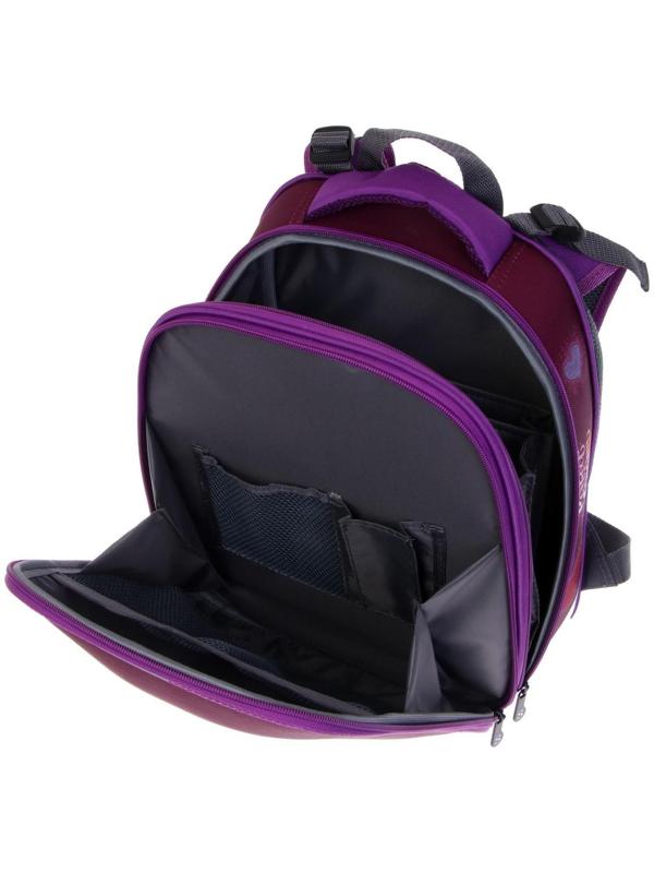 Рюкзак каркасный школьный 38 х 30 х 16 см, эргономичная спинка, Stavia 