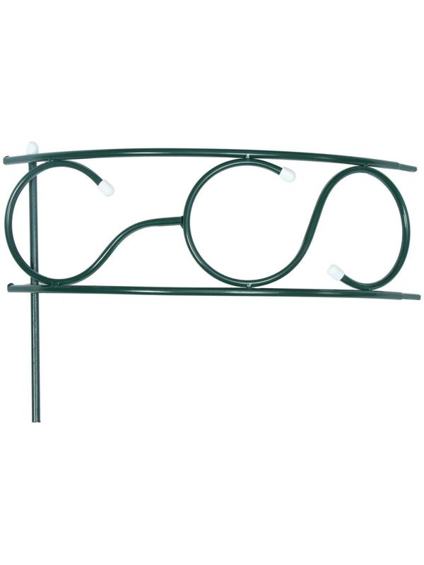 Грядка оцинкованная, 70 × 70 × 30 см, зелёная, «Декоративная»