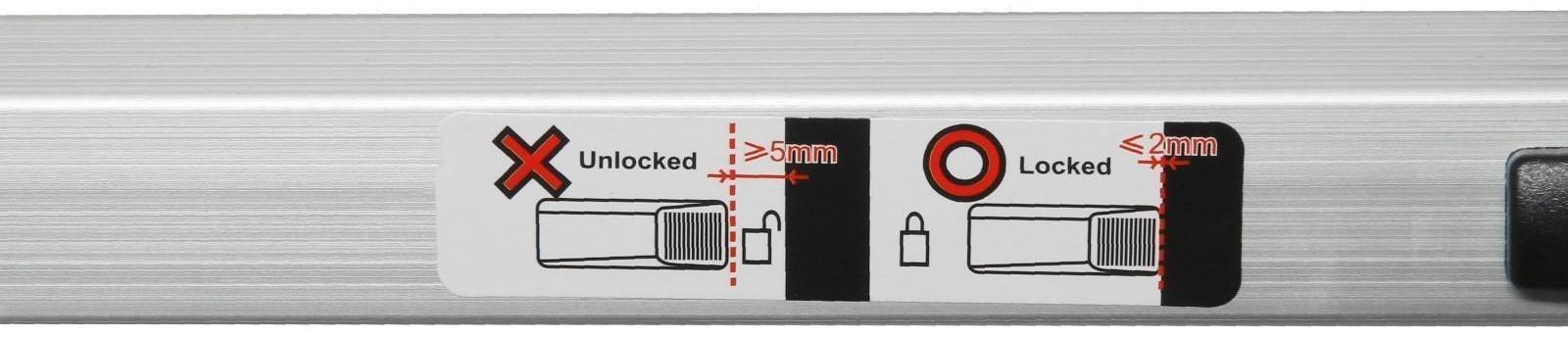 Стремянка-лестница телескопическая ТУНДРА, раскладная, алюминиевая, 2.2 х 2.2 м