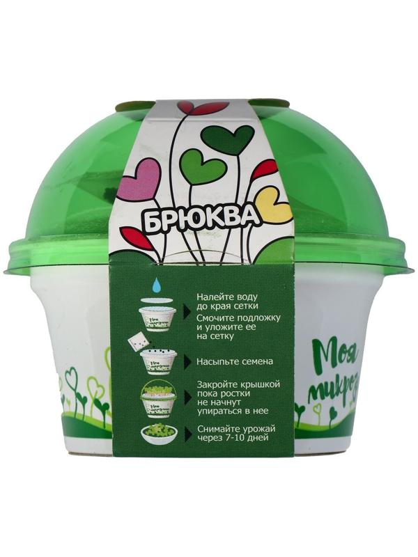 Набор для выращивания «Моя микрозелень», брюква