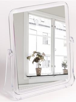 Зеркало настольное, зеркальная поверхность 12 × 15 см, цвет прозрачный