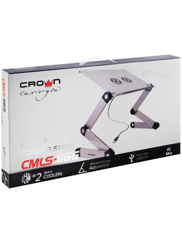 Подставка для ноутбука Crown CMLS-116G, до 17